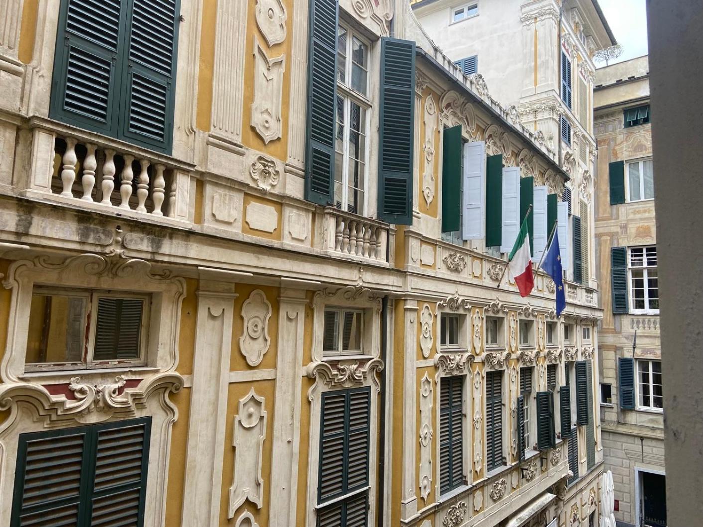 Un Passo Dall'Acquario Dimora Storica In Palazzo Pellicceria, Palestra, Lavanderia ジェノヴァ エクステリア 写真